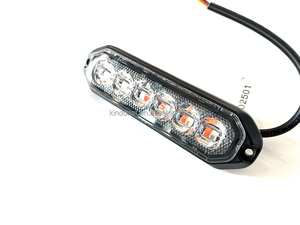 Çift renk ECE R10 ECE R65 sınıf 2 acil durum Led ışığı beyaz Amber mavi kırmızı LED çakarlı lamba Dim fonksiyonu SA7025A-6 - Product Image 3