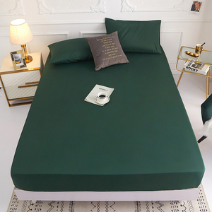 Solid Color Bedding Set 100% Polyester Elastic Fitted <strong>Sheet</strong> Only (Pillowcase Not Included) - Product Image 3