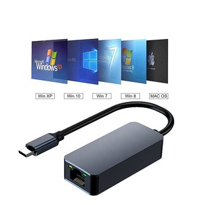 USB C 2.5G Ethernet adaptörü, USB C 3.1 RJ45 2.5 Gigabit LAN Thunderbolt 3 için MacBook Pro MacBook Air vb - Product Image 6