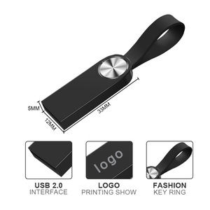 定制迷你u盘u盘2.0 u盘1GB至128GB容量金属存储卡32gb 64gb 128GB Pendrive - Product Image 5