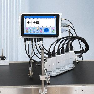 Automatic 10-Inch Screen Online Inkjet Printer Batch <strong>Coding</strong> for Carton Flex <strong>Material</strong> New Generation Barcode - Product Image 2