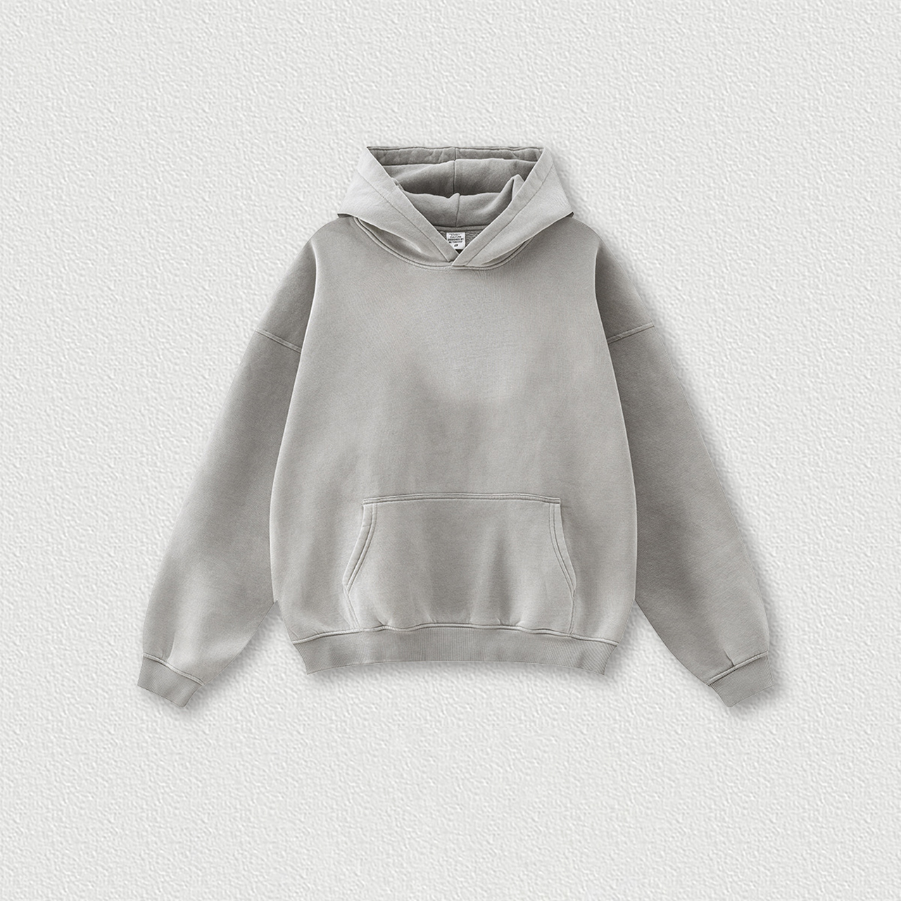 เสื้อฮู้ดสีเทาอ่อน