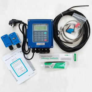 OEM 4~20mA <strong>Output</strong> Meter Wall-mounted Type Ultrasonic <strong>Flowmeter</strong> Digital Water Smart Ultrasonic Flow Meter - Product Image 1