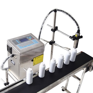 Tubo di tessuto macchina da stampa per numeri testo QR coder stampante industriale a getto d'inchiostro - Product Image 4
