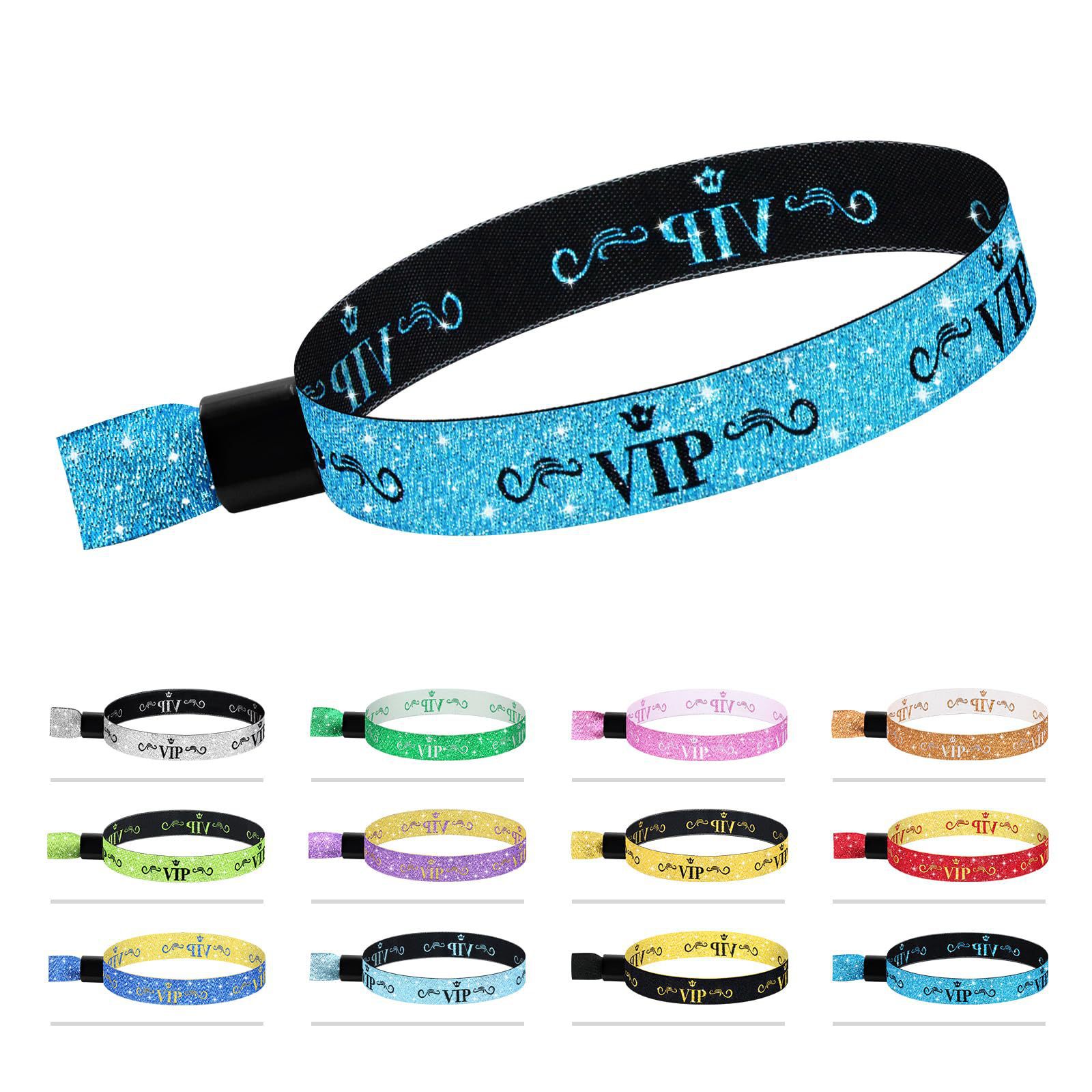 Bracelet VIP personnalisé coloré