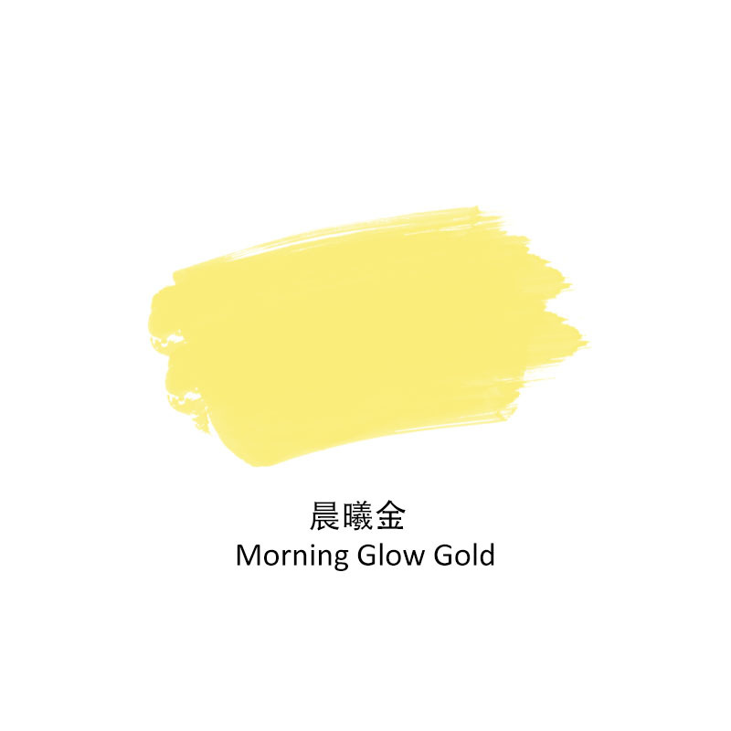 10 labiales líquidos con patrón dorado "Morning Glow"