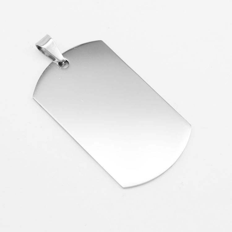 Large Silver Single Pendant