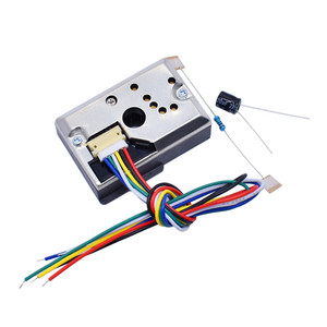 Sensore di polvere ottico compatto muslimexayp compatibile con sensore di particelle di fumo con cavo - Product Image 6