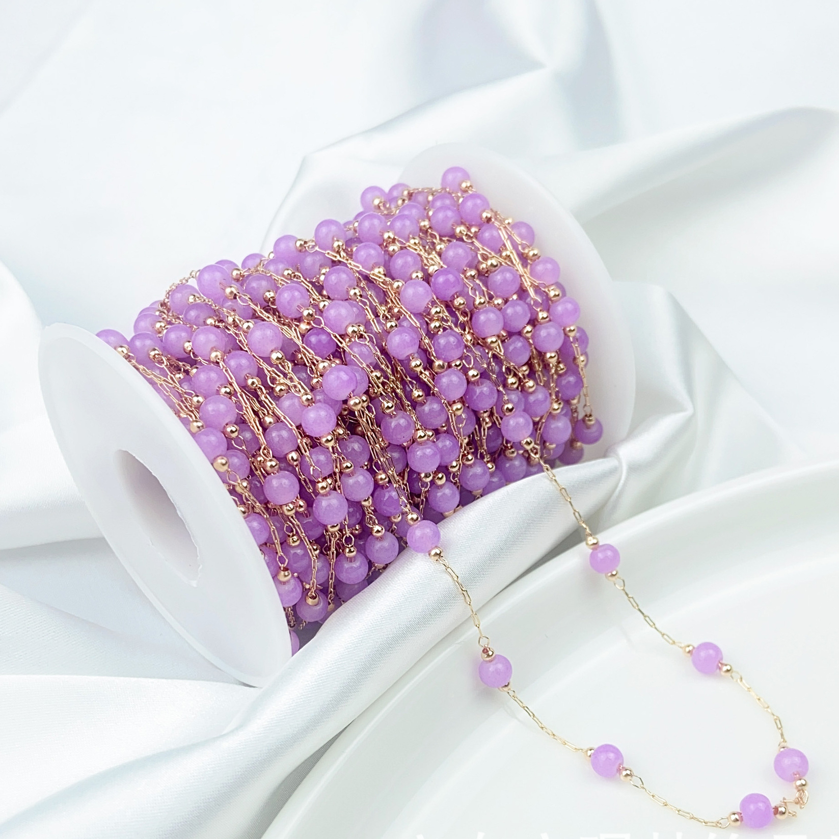 Pierre brute violette