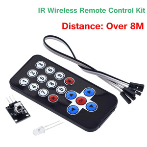 1 lotto infrarossi IR Wireless Kit modulo telecomando Kit fai da te HX1838 per Raspberry Pi consegna rapida - Product Image 1