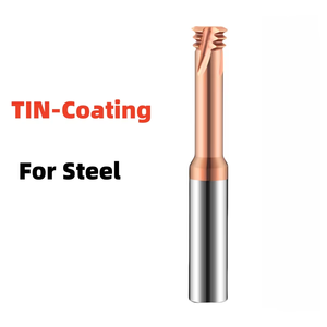 CNC Machine Three-Flute Thread Milling <strong>Cutter</strong> M2 M3 M4 M5 M6 M8 <strong>M10</strong> M12 M14 M18 Nano Coating Cemented Carbide ODM OEM - Product Image 2