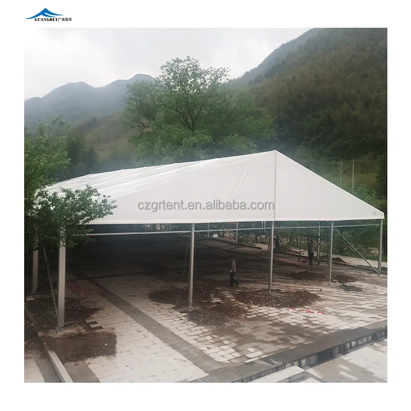 Changzhou 10m x 30m Carpa blanca Carpa de boda para fiesta Evento Gazebo al aire libre