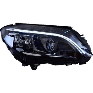 W205アップグレードヘッドライトベンツ<span class=keywords><strong>C</strong></span>クラス2014-2021 C180 C200 C260 C300 <span class=keywords><strong>LED</strong></span>ヘッドランププロジェクターDRL Koplampenカーライト改造