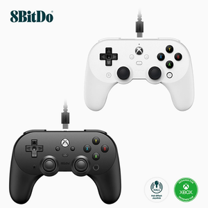 Xbox serisi X S için 8BitDo Pro 2 Xbox denetleyici PC Xbox One Windows 10 11 Hall etkisi joystick ve tetikleyiciler kablolu gamepad - Product Image 2