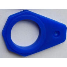 Boucle de bouteille d'eau bleue