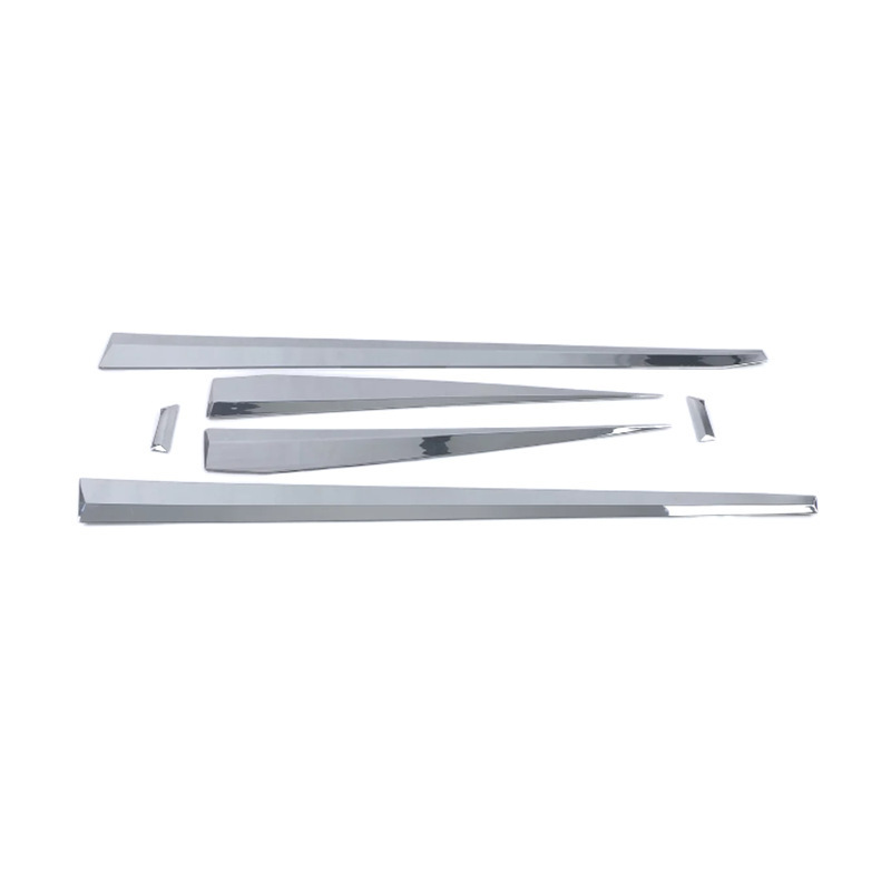 Door edge strip - electroplated bright - plastic