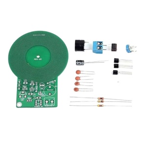 Zumbador de Sensor de Metal para práctica de soldadura, Kit de montaje electrónico Arduino DC Icstation, Detector de Metal Simple de menos de 60mm