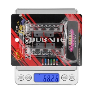1 takım DC 12V 4 LED flaş denetleyici araba kamyon ışık kırmızı ve mavi yanıp sönen Led stroboskop uyarı ışığı - Product Image 5