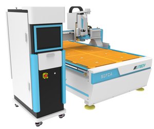 Enrutador CNC Atc multifunción 1325 con máquina CCD de cuchillo oscilante para tablero de aluminio acrílico para trabajar la madera - Product Image 1