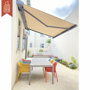 Rete per parasole telescopica a onde da esterno per ombreggiatura da sole per la casa tenda da sole in tessuto per protezione solare - Product Image 3