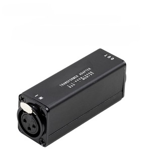 MAXIMON Mini Isolator Single 6.35 XLR Channel <strong>Audio</strong> Isolator Balanced Signal Isolation Converter - Product Image 1