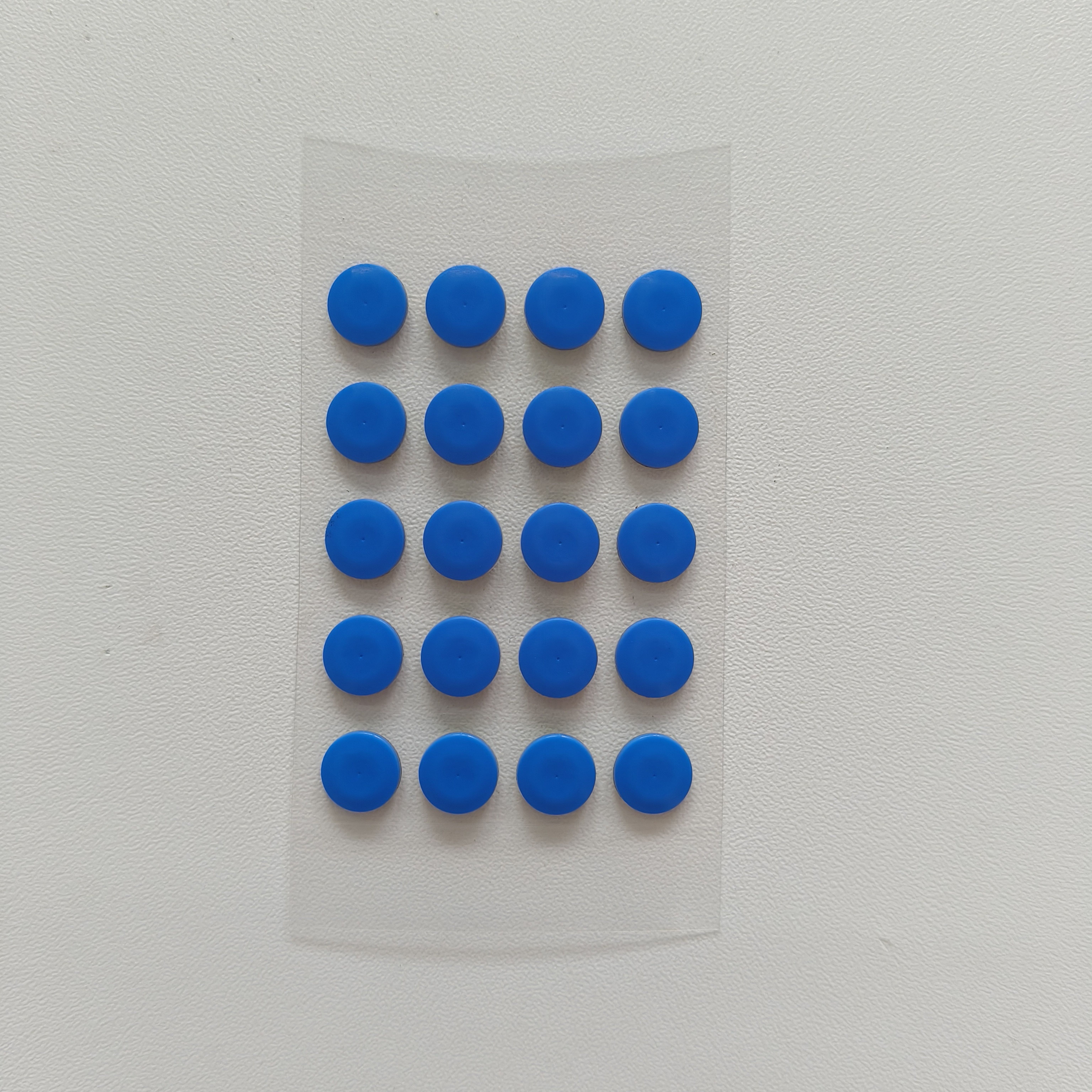 20pcs-6.5mm Blue Control + Silence