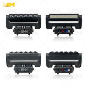 DMX 6*40W RGBW 4 en 1 para equipo de iluminación de escenario de haz de cabeza móvil fuente de luz LED 6*40W cabeza móvil giratoria de doble cara para D - Product Image 4