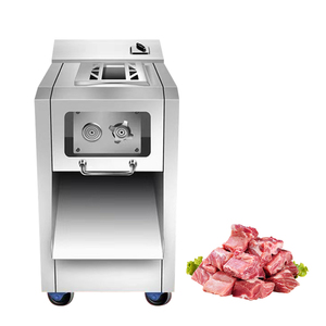 肉片牛肉鸡肉切块加工机械牛排切肉机熟肉切片机 - Product Image 1