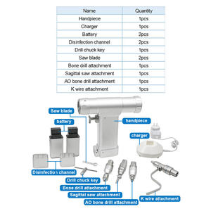 Ensemble d'instruments de forage orthopédique vétérinaire petite scie à os K fil canulé Mini perceuse multifonctionnelle perceuse et scie orthopédiques - Product Image 5