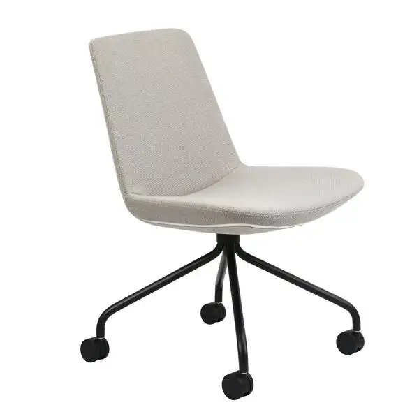 Chaise en tissu gris, mobilier de bureau et maison de haute qualité, Design moderne, pour loisirs, études,