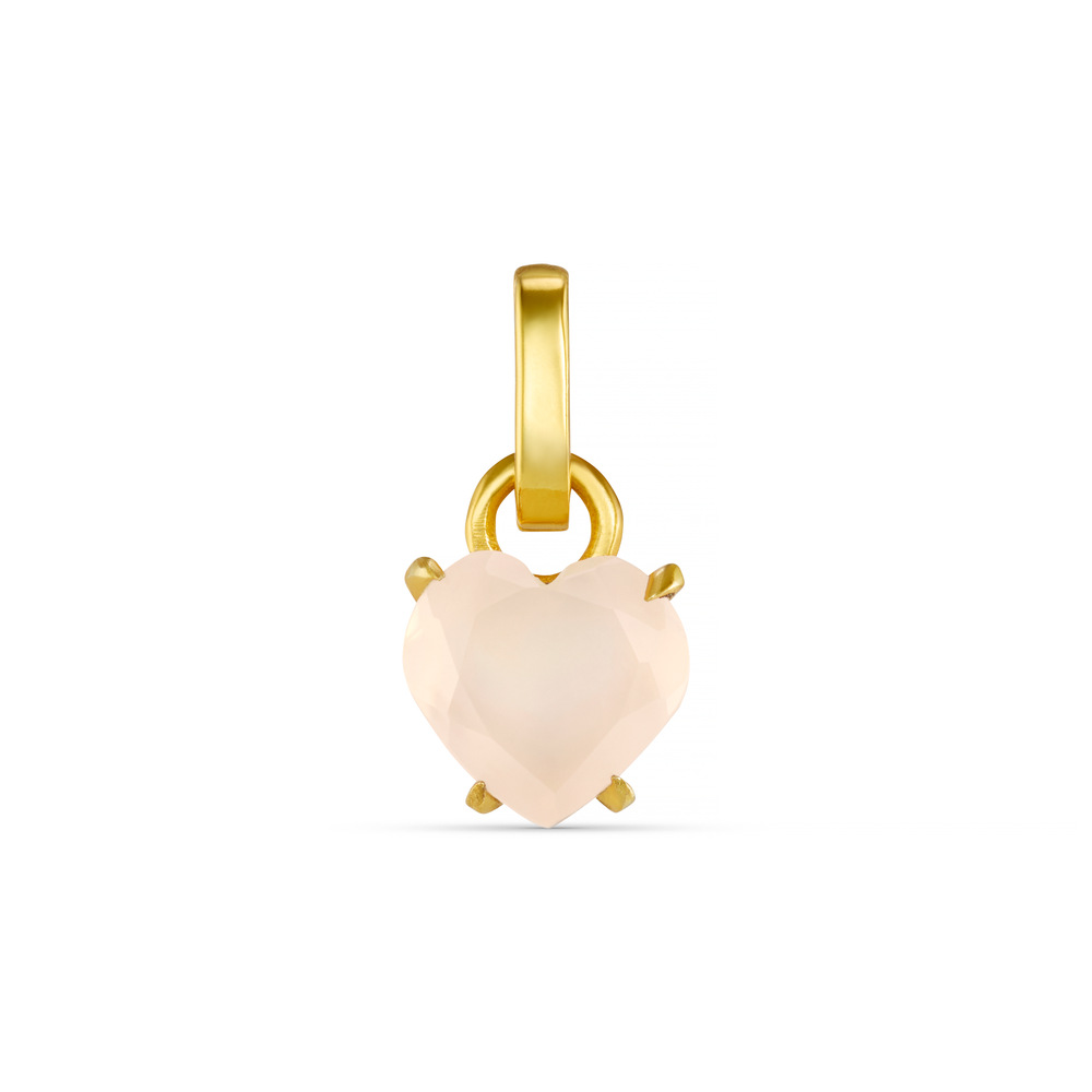 Pendentif zircon rose