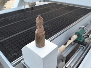 Máquina de corte de acrílico CNC multifunción 4*8 pies 4 ejes ATC Cnc enrutador de madera 1325 1530 2030 máquina de tallado - Product Image 6