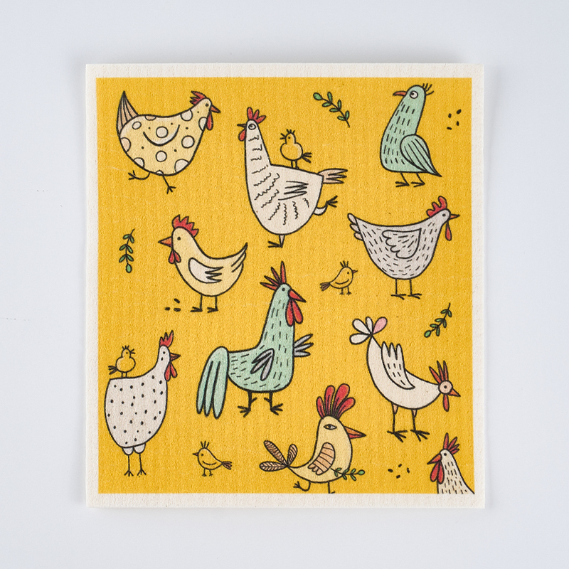 Gallo amarillo (Serie de pollos)