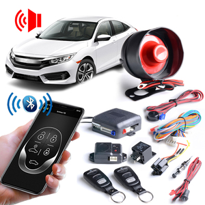 BT Phone APP Car Alarm Anti-Hijacking Car Alarm System Remote Control Car Alarm with Two Stage <strong>Shock</strong> <strong>Sensor</strong>