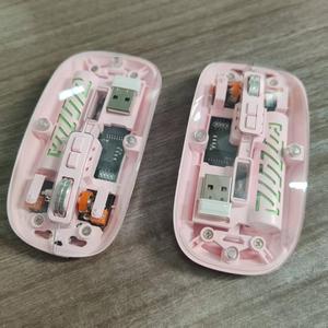 Xách Tay Màu Hồng Có Thể Sạc Lại RGB Quang 2.4G <span class=keywords><strong>Mini</strong></span> Ergonomic Backlit USB Im Lặng Thiết Kế Chuột Không Dây Bt5.2 Cho Nhà Văn Phòng Chơi Game - Product Image 4