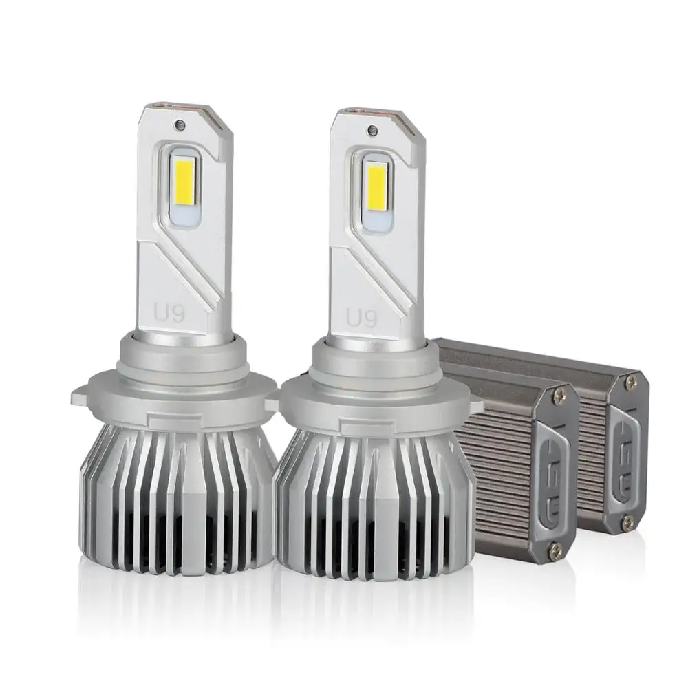 Raych farol led, fonte de fábrica, super brilhante, real, 360 feixe, 110w u9 csp chip c6 cob 9012, lâmpadas led, 13600lm