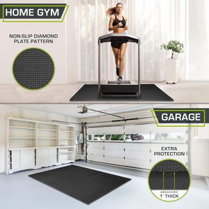 ProsourceFit 96 Sq Ft 24-tile Puzzle Exercise Mat Extra Thick 3/4 Inch <strong>EVA</strong> <strong>Foam</strong> Interlocking Cushioned Workout Tiles Cutting - Product Image 3