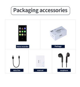 Nuovo Smart BT WIFI Internet Music Player sistema Android studente Touch Screen Mp4 Video Player supporto E-book, Video E musica - Product Image 6