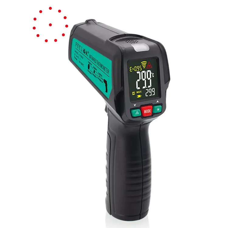 Instrumentos digitales industriales de temperatura pistola de medición de temperatura corporal
