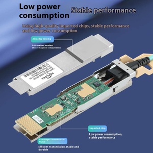 400G QSFPDD 100m Glasfaser-AOC-Kabel für Huawei H3C für Cisco AI Computing Data HPC Center von Communication Cables Series - Product Image 4