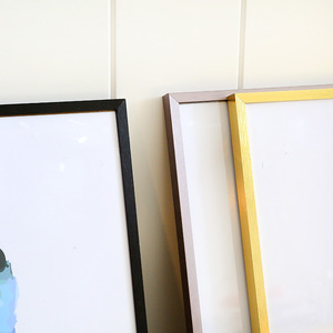 Factory Best Price Big Size Metal Aluminum Alloy <strong>Thin</strong> Picture Poster <strong>Frame</strong> with Glass or Plexiglass - Product Image 5