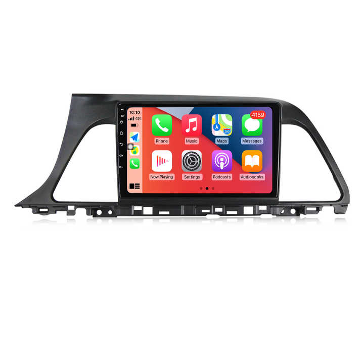 8G + 128G Android 11 Hyundai sonata 9 için 2014 15 16 2017 araba radyo multimedya Video oynatıcı GPS navigasyon hiçbir DVD 2 Din DSP