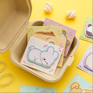 Bloc de notas personalizado OEM aceptado TEMA DE Panda notas adhesivas con logotipo-Bloc de notas de regalo corporativo personalización (Brillo/mate/opciones de papel de aluminio) Bloc de notas personalizado - Product Image 1