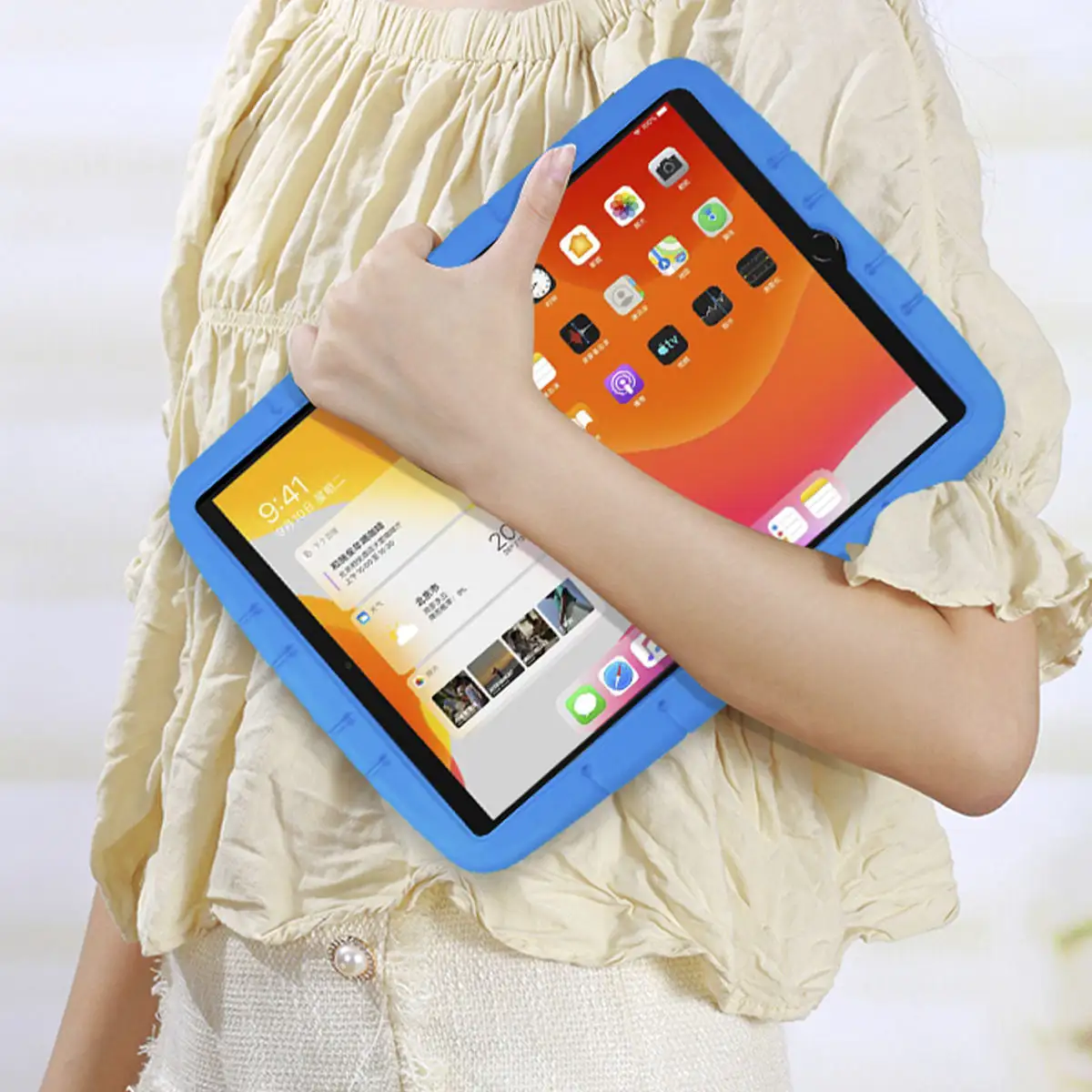 Precio de fábrica a prueba de golpes para niños seguro no tóxico EVA Tablet Case para iPad 10,2 10,5 2019 2020 Universal Tablet Case Cover Kids