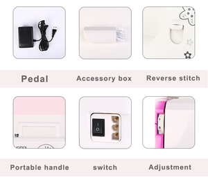 プロ用多機能ミシン多様なステッチパターンLEDワークスペース照明内蔵 - Product Image 5