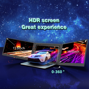 Una Configuración de monitor LCD versátil que le permite administrar múltiples tareas sin esfuerzo con soporte de doble pantalla. - Product Image 4