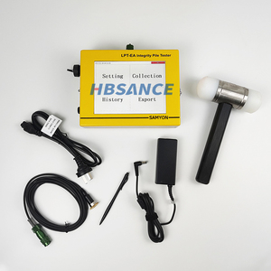 Derin temellerin düşük gerinim darbe bütünlüğü testi Dynamic dinamik kazık testi analiz cihazı ve beton kazık bütünlüğü Test cihazı - Product Image 1