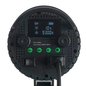 KFT KY-BK0306RGB100W profesyonel Video işığı kapalı RGB Video işığı Led fotoğraf aydınlatma kiti canlı dolgu için App kontrolü ile - Product Image 2