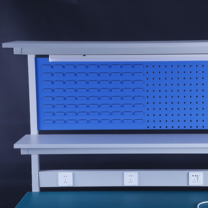 Venta caliente nuevo banco de trabajo antiestático ESD móvil de un solo lado para centro de máquina CNC con línea de montaje de ruedas al por mayor - Product Image 5