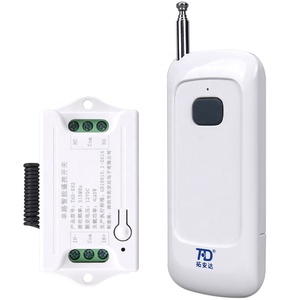 Interruttore telecomando 12 volt dc telecomando e ricevitore 1 pulsante interruttore illuminazione telecomando 1 canale interruttore telecomando rf - Product Image 4